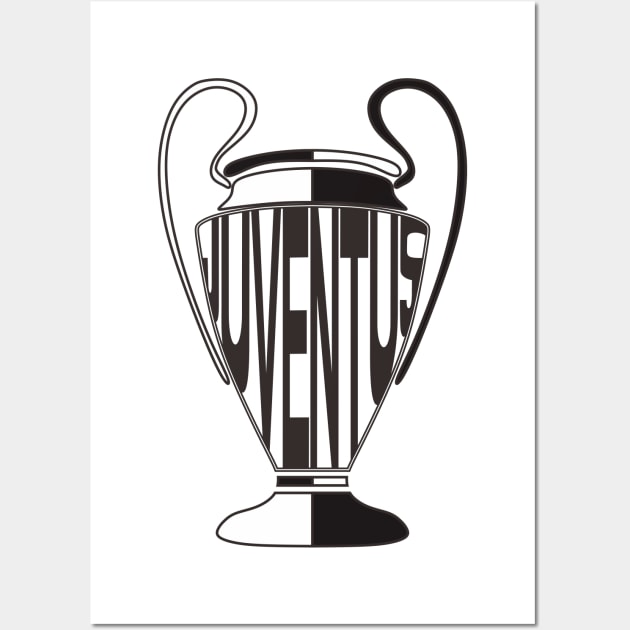 Juventus Champion Illustration Wall Art by radeckari25